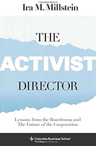 The activist director book cover